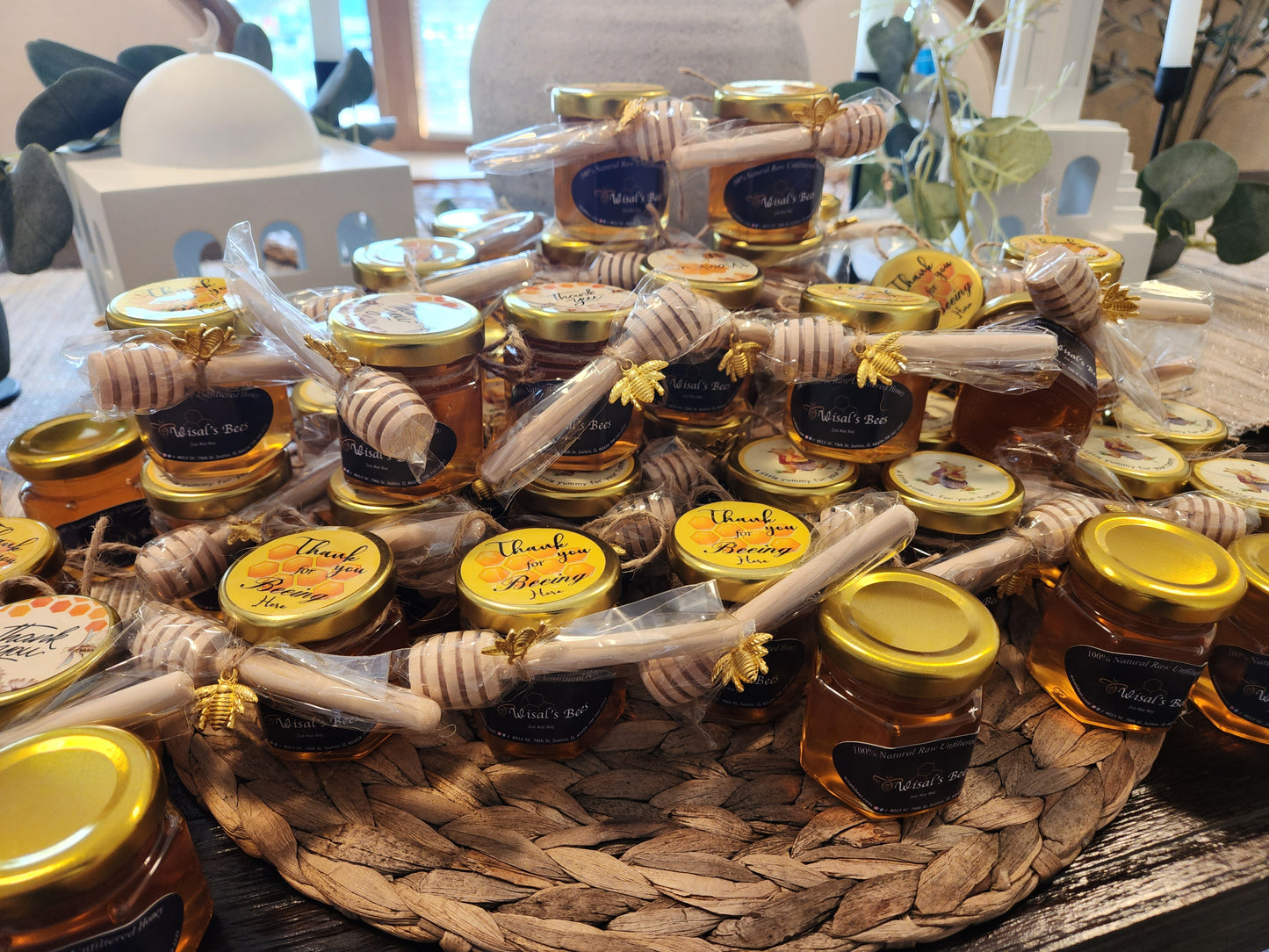 Gift Jars {50 honey jars}