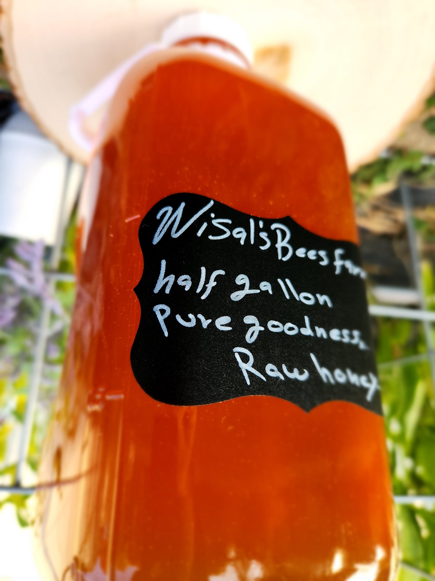 A Glass Jar of Wisal's  Pure Goodness