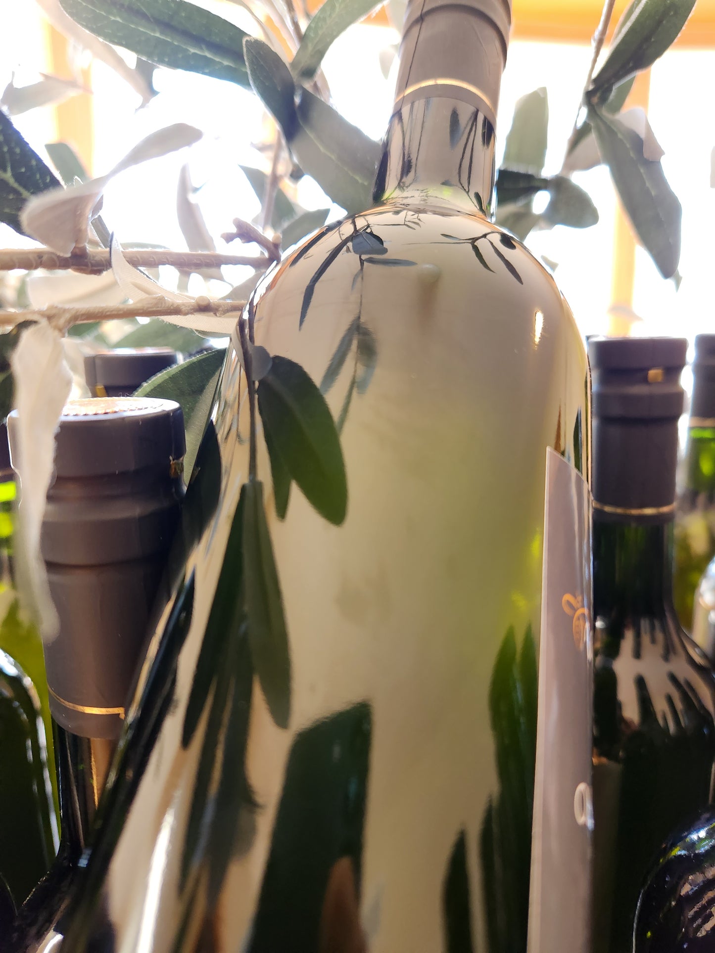 Olive oil. out of stock. fresh squeezed coming in December from Palestine