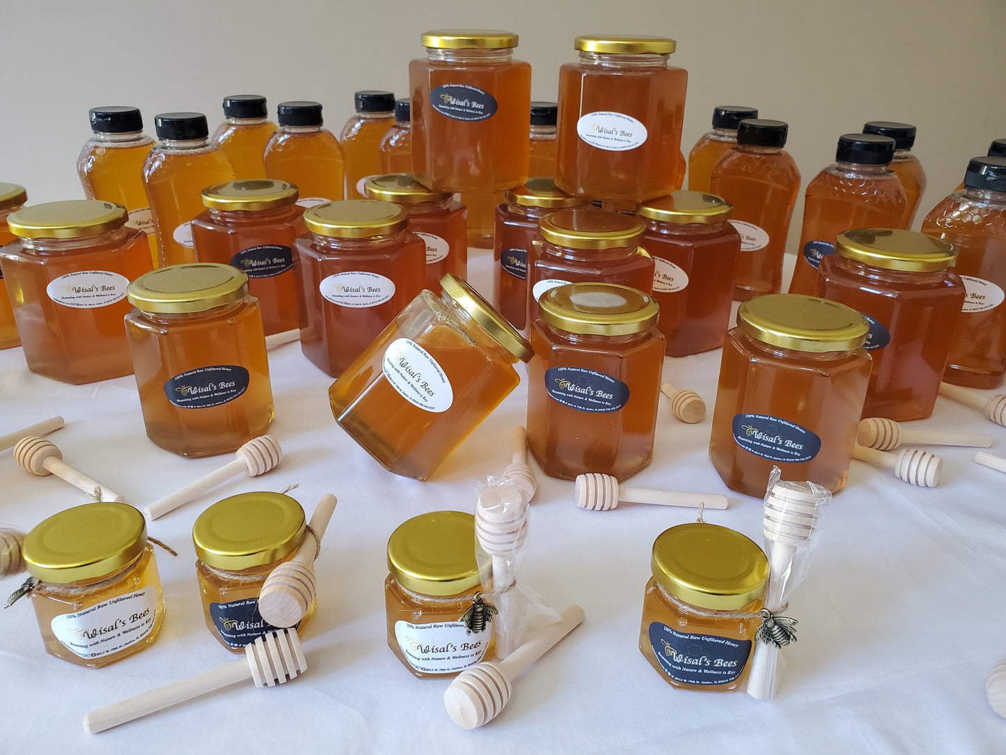 A Glass Jar of Wisal's  Pure Goodness