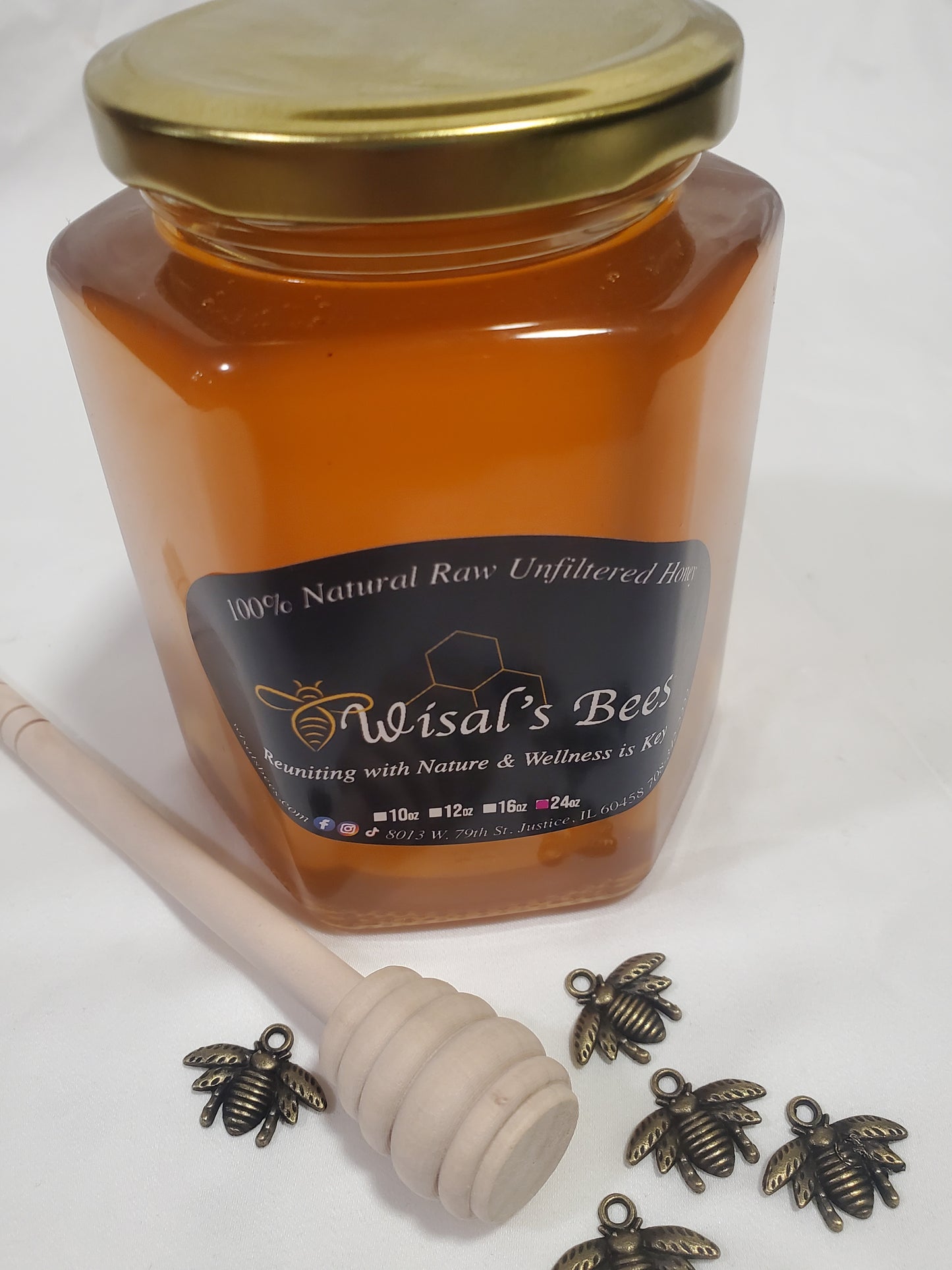 A Glass Jar of Wisal's  Pure Goodness