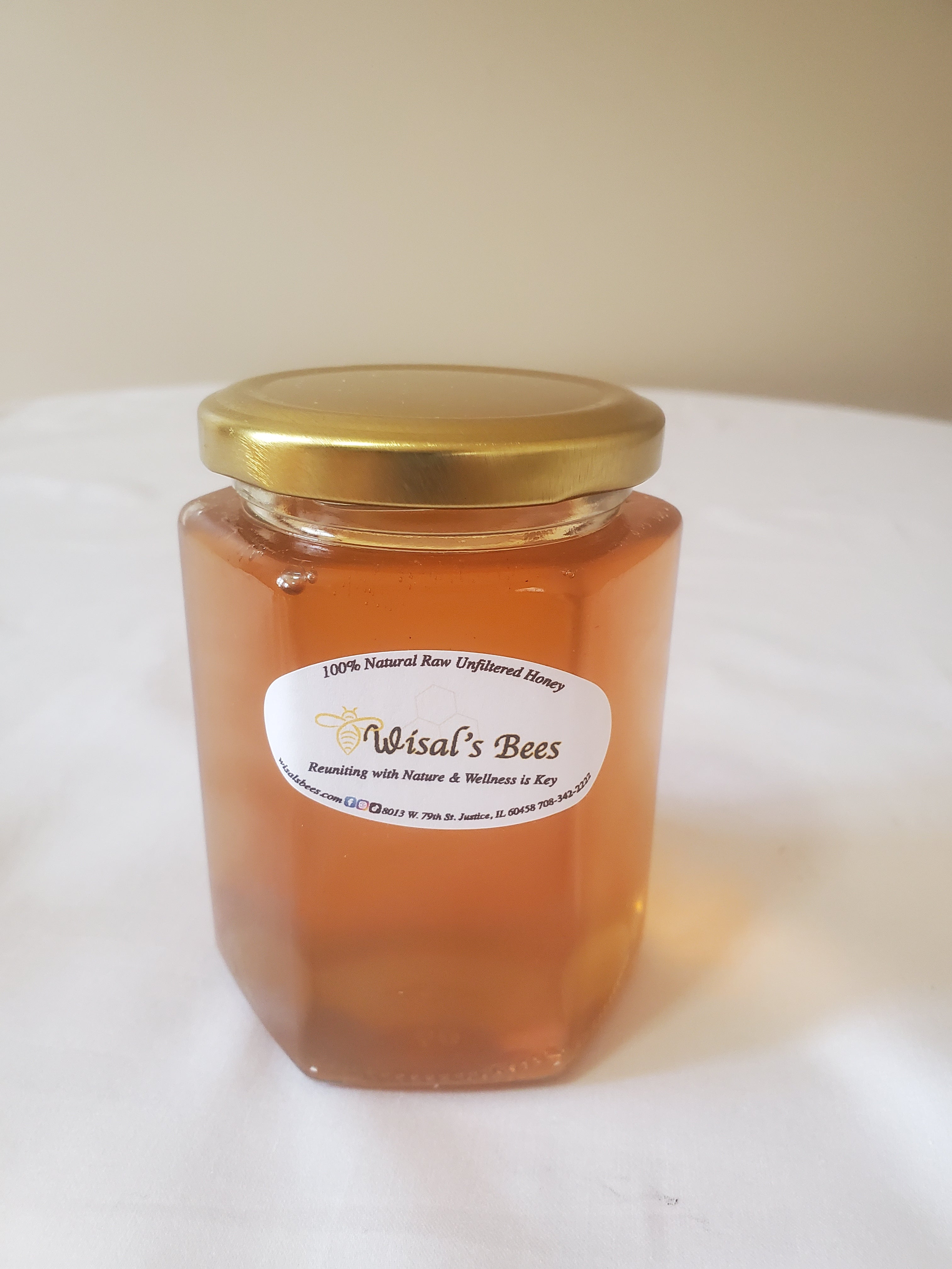 A Glass Jar of Wisal's  Pure Goodness